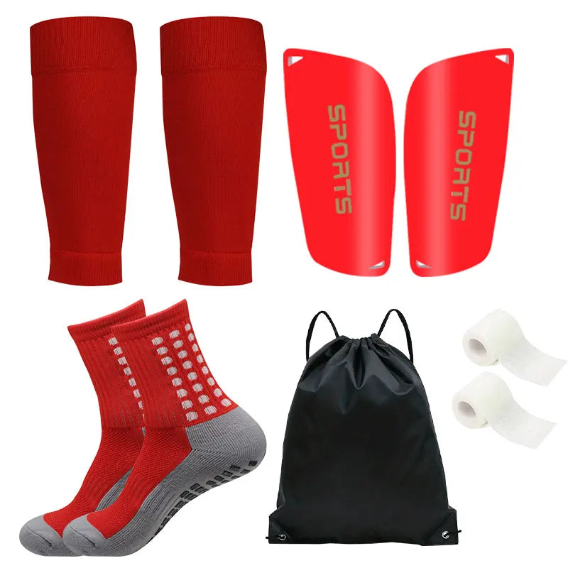 Red 5-piece football bag set - durable gear