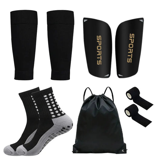 Black 5-piece football bag set - durable gear