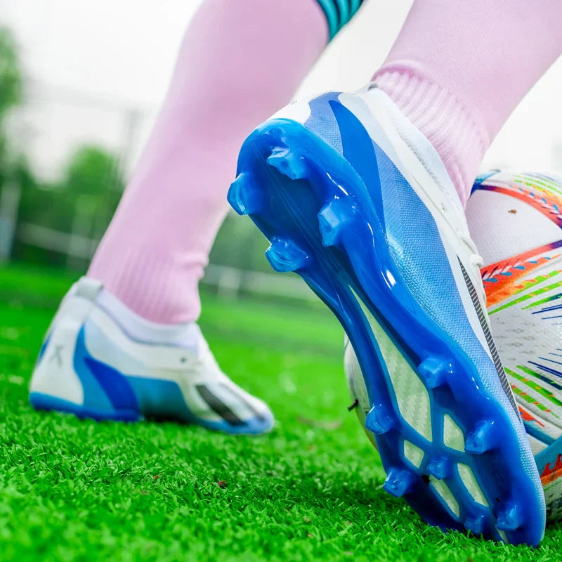 FA Blue Super Light Grass Football Training Boots
