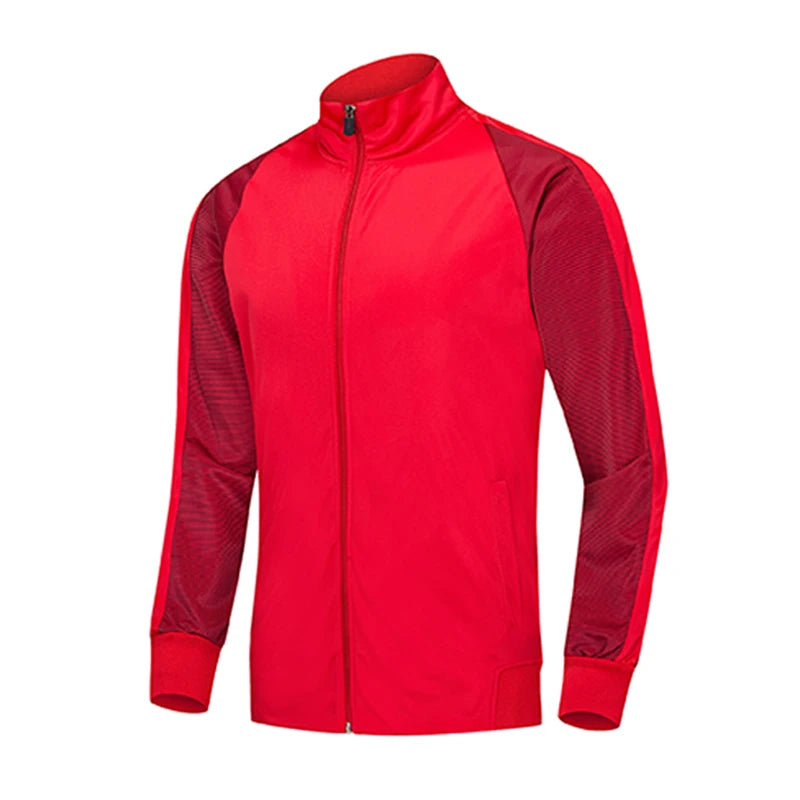 Red FA Training Full Zip Mid Layer top