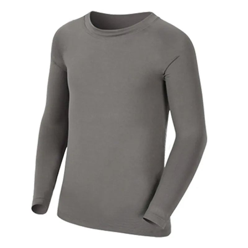 Kids Compression Running Long T Shirt