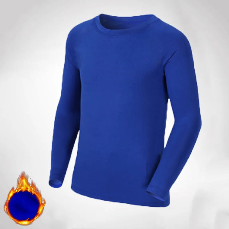 Kids Compression Running Long T Shirt