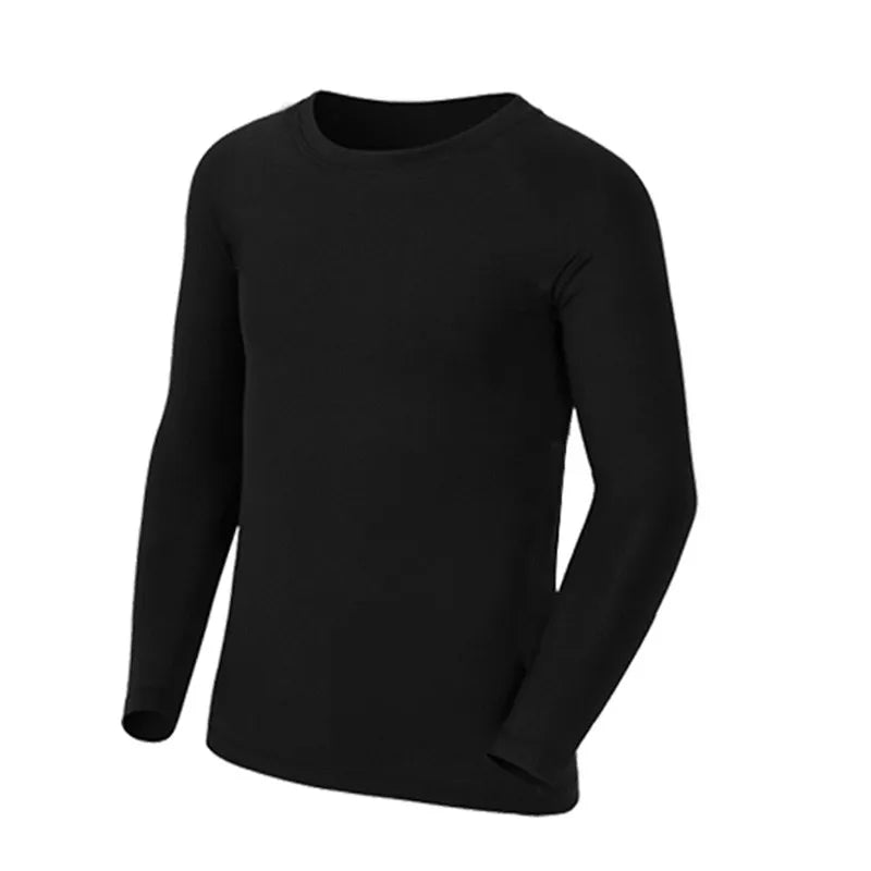 Kids Compression Running Long T Shirt
