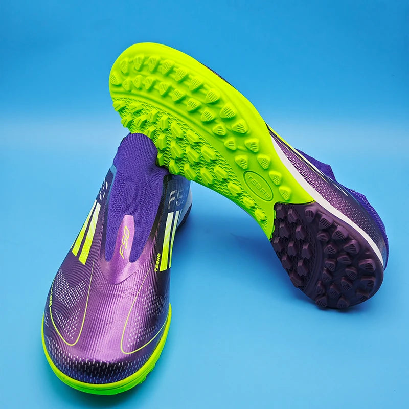 Men's Laceless Football Trainers