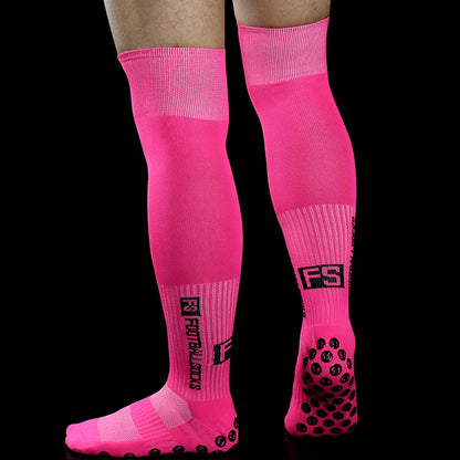Anti-Slip Football Socks with Grip Pads