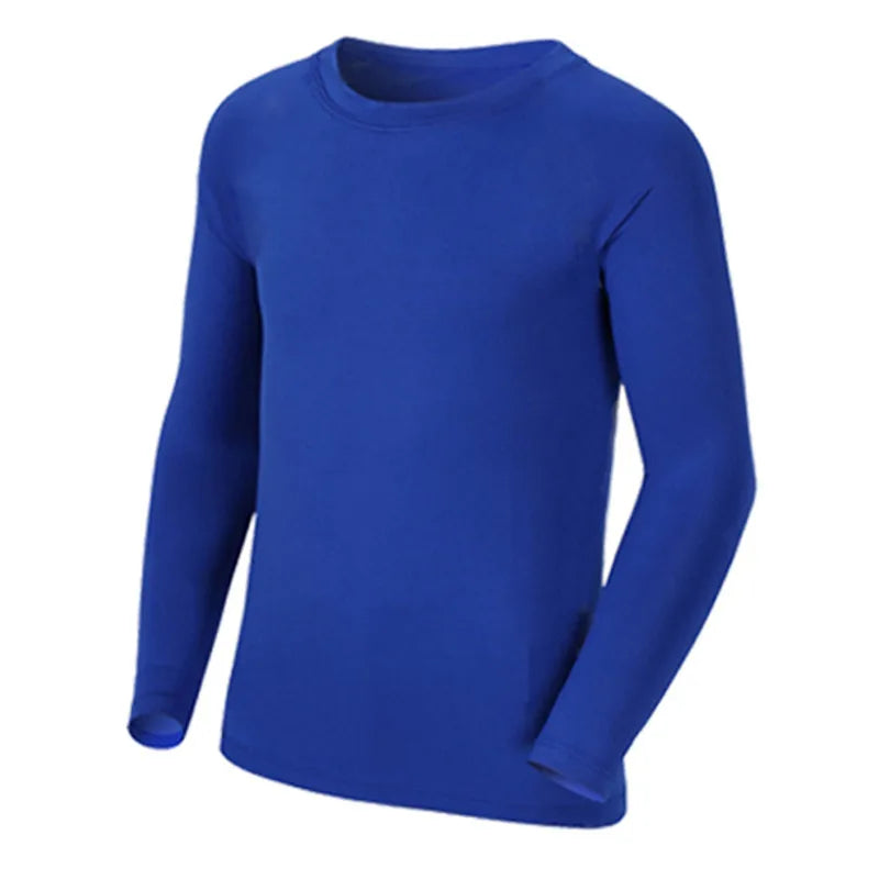Kids Compression Running Long T Shirt
