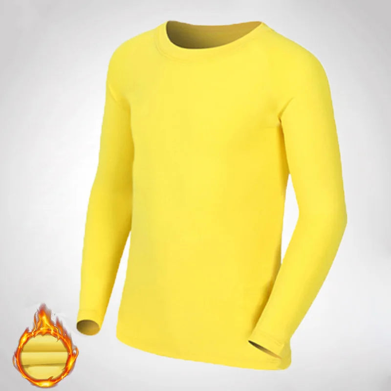 Kids Compression Running Long T Shirt