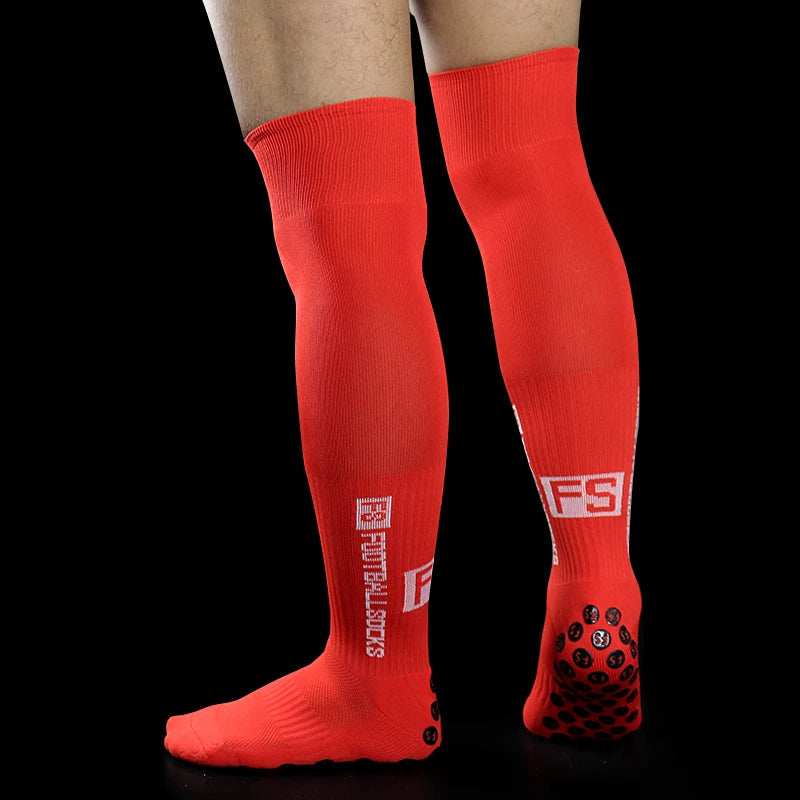 Anti-Slip Football Socks with Grip Pads