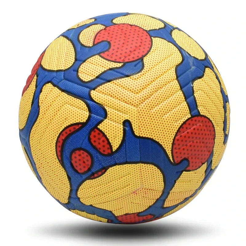 Yellow And Blue Training Football